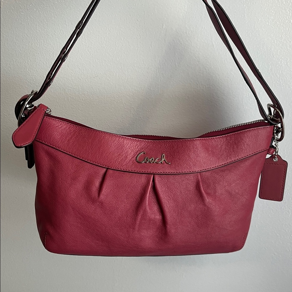Coach Pleated Ashley Shoulder Bag - Picture 3 of 15